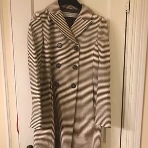 NWT Charles Nolan knee length pea coat
